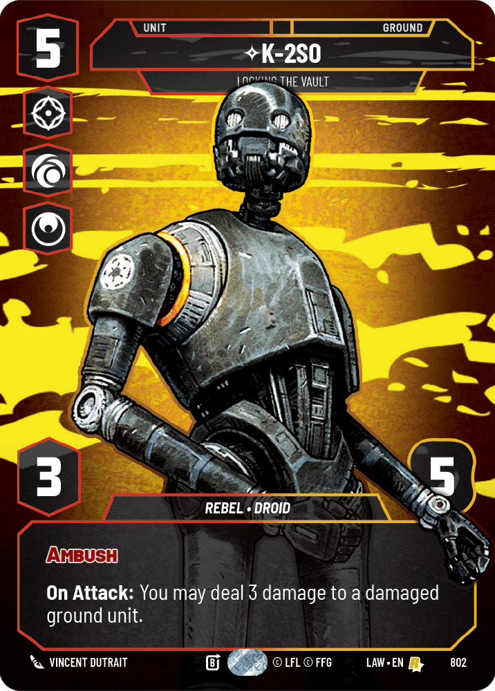 ⟡ K-2SO, Locking the Vault