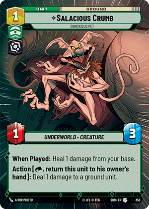 ⟡ Salacious Crumb, Obnoxious Pet
