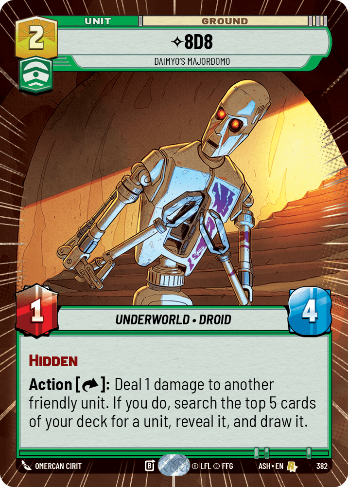 ⟡ 8D8, Daimyo's Majordomo