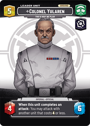 ⟡ Colonel Yularen, This Is Why We Plan (back)