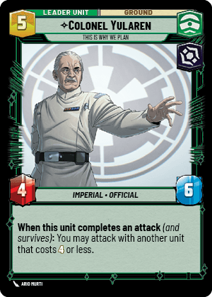 ⟡ Colonel Yularen, This Is Why We Plan (back)