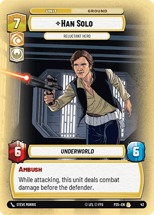 ⟡ Han Solo, Reluctant Hero