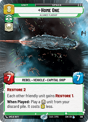 ⟡ Home One, Alliance Flagship
