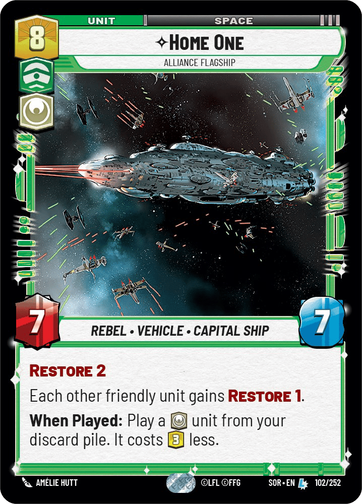 ⟡ Home One, Alliance Flagship