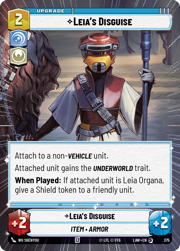 ⟡ Leia's Disguise