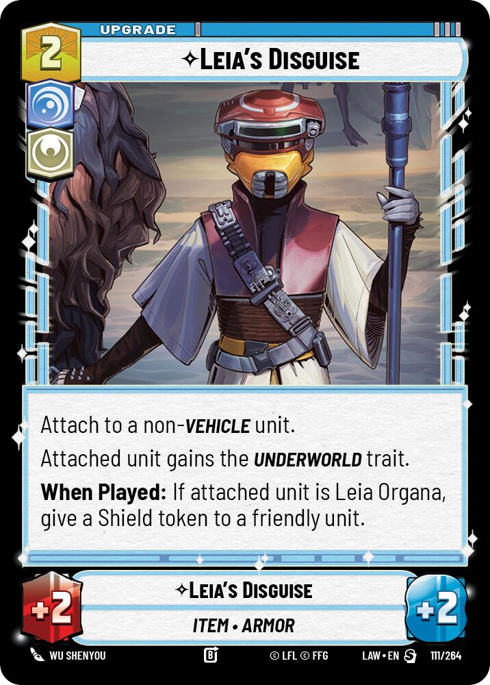 ⟡ Leia's Disguise