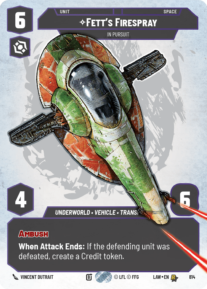 ⟡ Fett's Firespray, In Pursuit