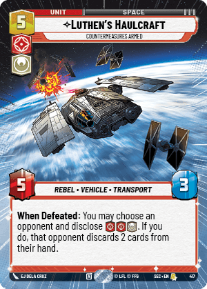 ⟡ Luthen's Haulcraft, Countermeasures Armed