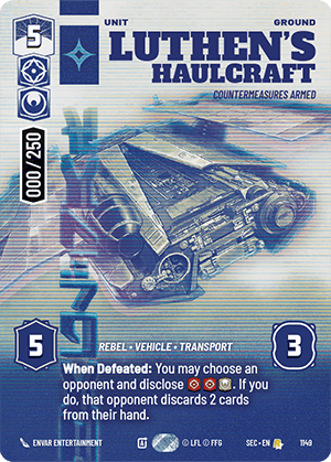 ⟡ Luthen's Haulcraft, Countermeasures Armed
