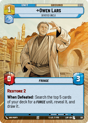 ⟡ Owen Lars, Devoted Uncle