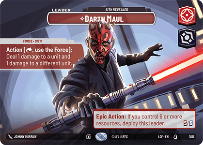 ⟡ Darth Maul, Sith Revealed