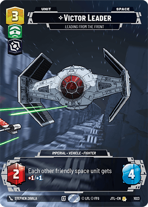 ⟡ Victor Leader, Leading from the Front