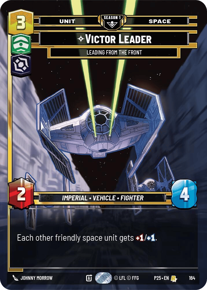 ⟡ Victor Leader, Leading from the Front