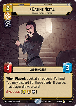 ⟡ Bazine Netal, Spy for the First Order