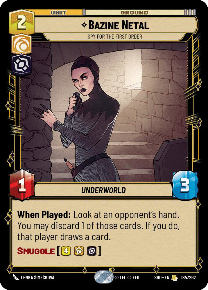 ⟡ Bazine Netal, Spy for the First Order