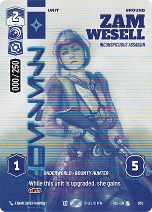 ⟡ Zam Wesell, Inconspicuous Assassin