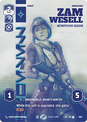 ⟡ Zam Wesell, Inconspicuous Assassin