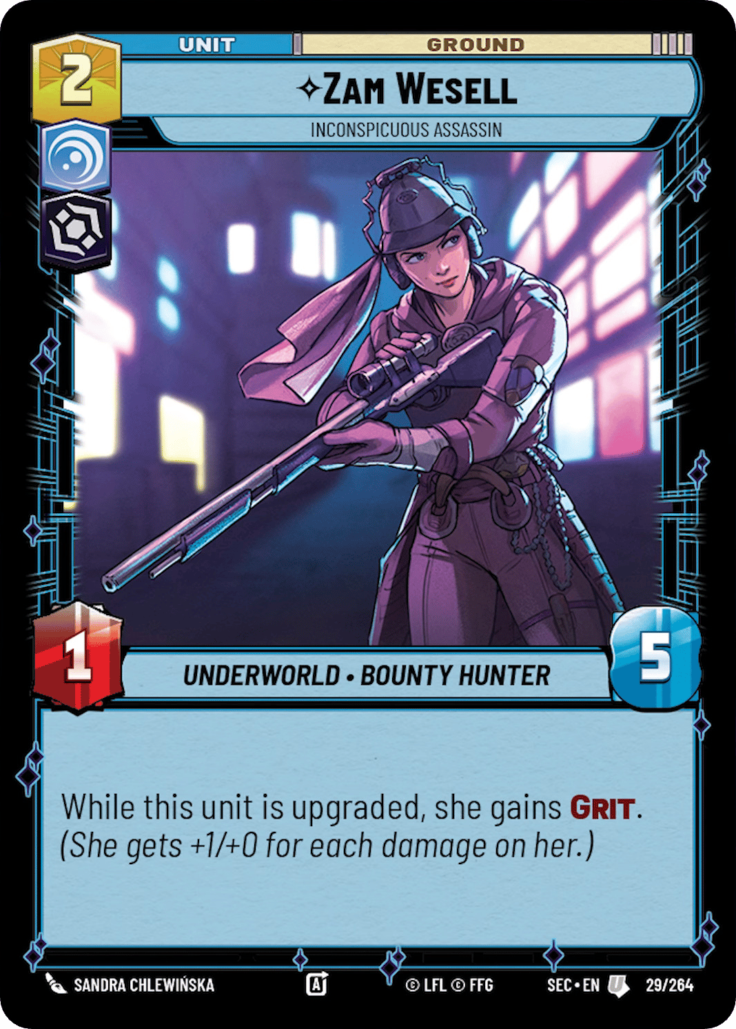⟡ Zam Wesell, Inconspicuous Assassin