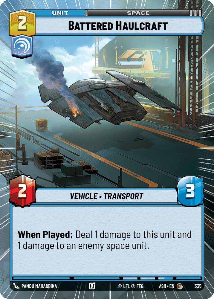 Battered Haulcraft