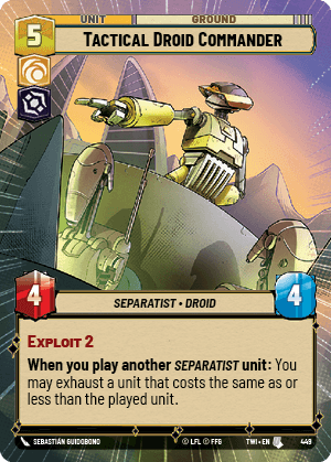 Tactical Droid Commander