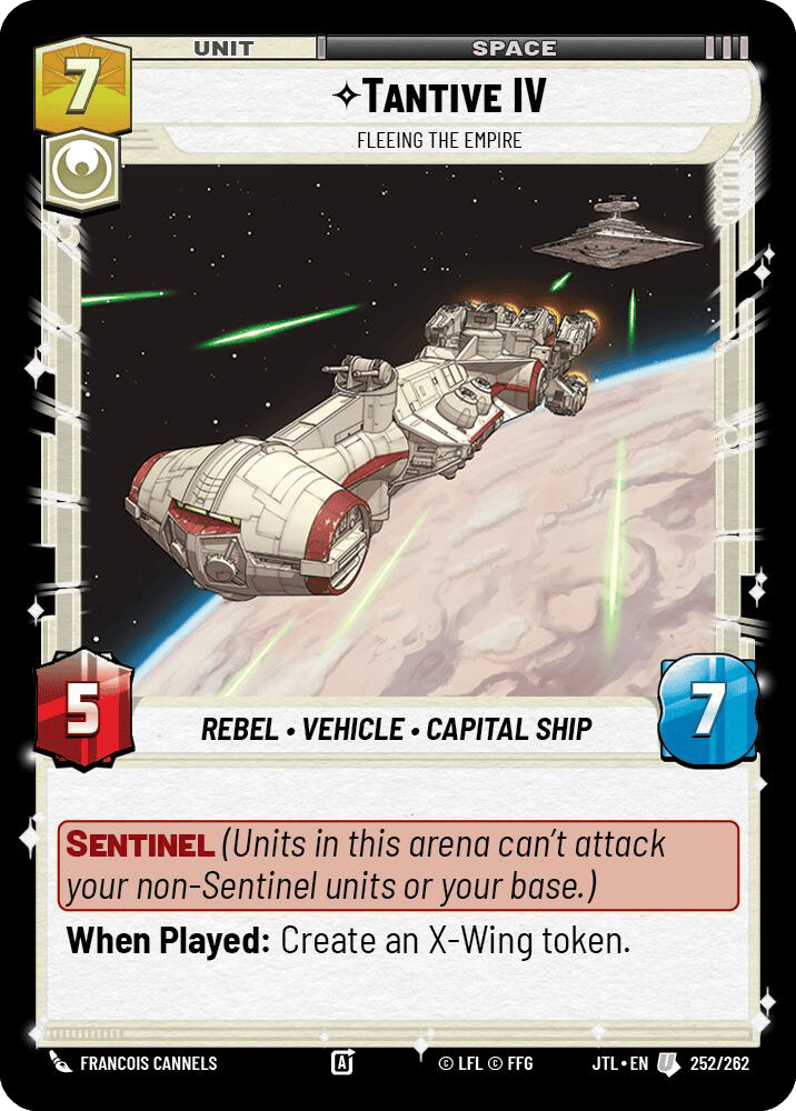 ⟡ Tantive IV, Fleeing the Empire