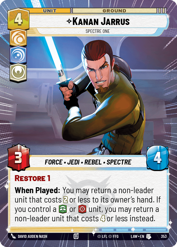 ⟡ Kanan Jarrus, Spectre One