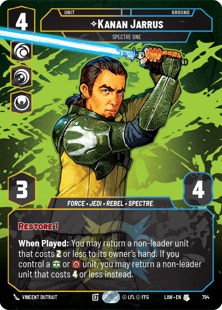 ⟡ Kanan Jarrus, Spectre One