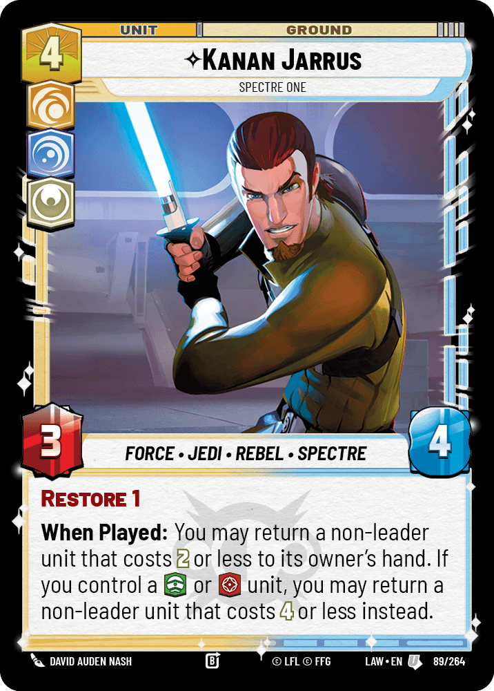 ⟡ Kanan Jarrus, Spectre One