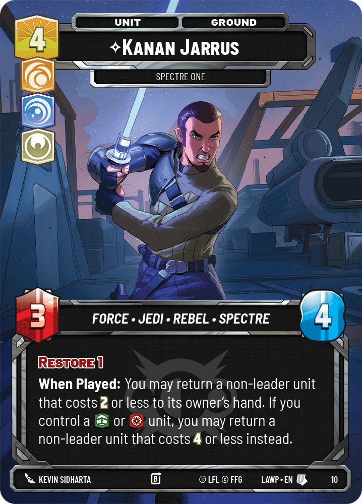 ⟡ Kanan Jarrus, Spectre One