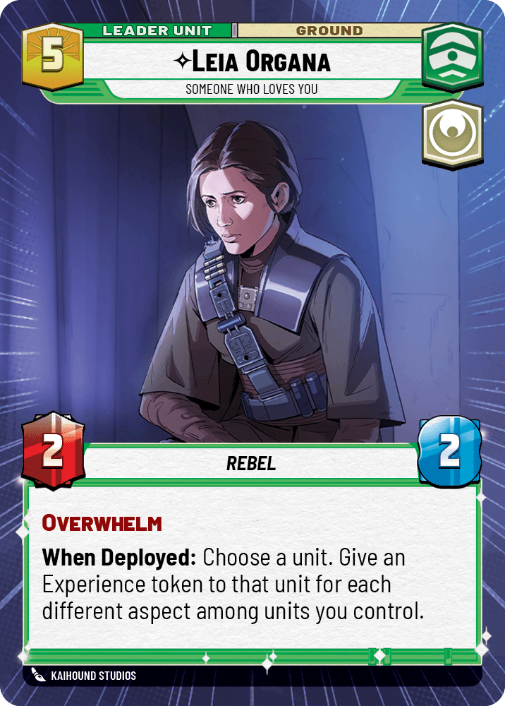 ⟡ Leia Organa, Someone Who Loves You (back)