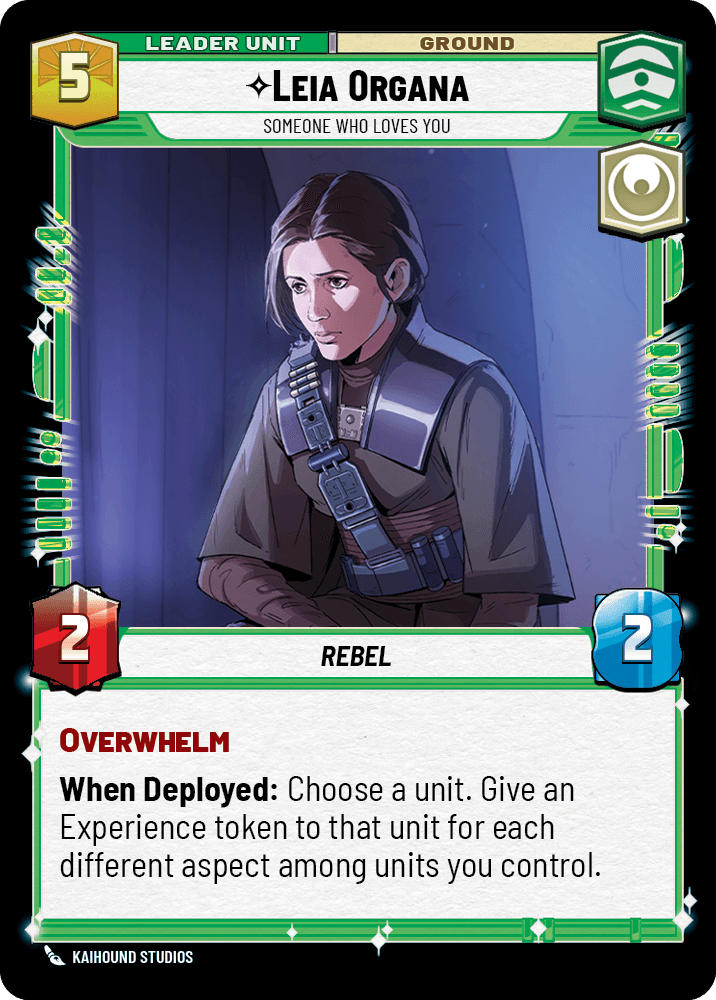 ⟡ Leia Organa, Someone Who Loves You (back)