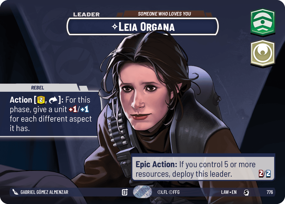 ⟡ Leia Organa, Someone Who Loves You