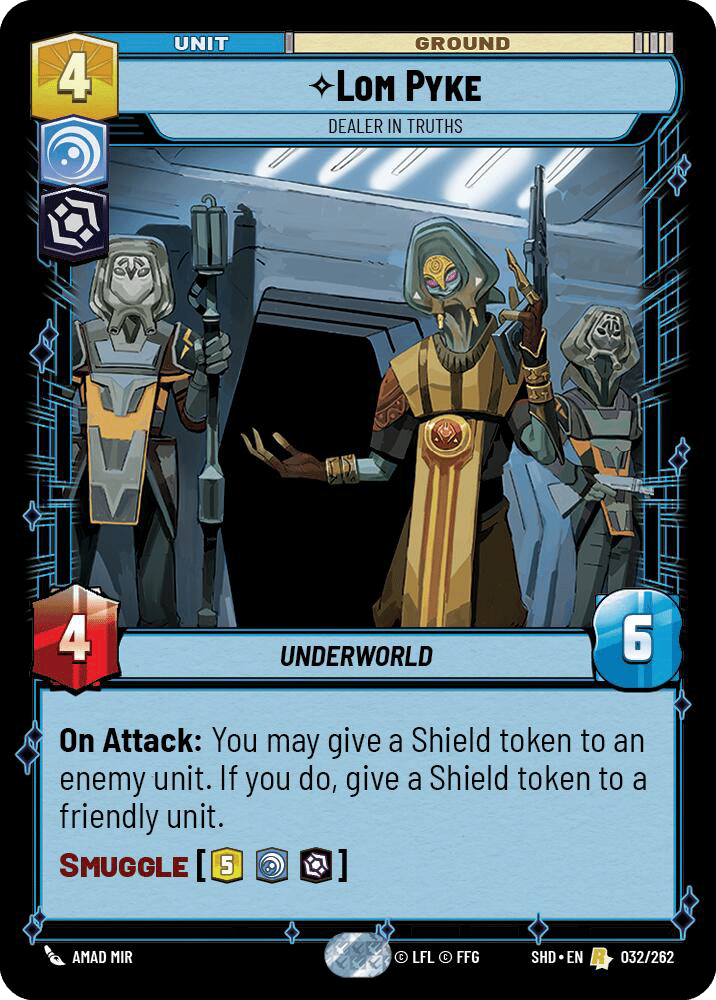 ⟡ Lom Pyke, Dealer in Truths