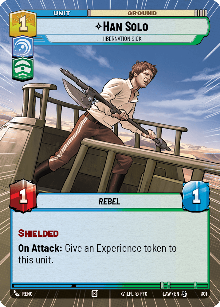 ⟡ Han Solo, Hibernation Sick