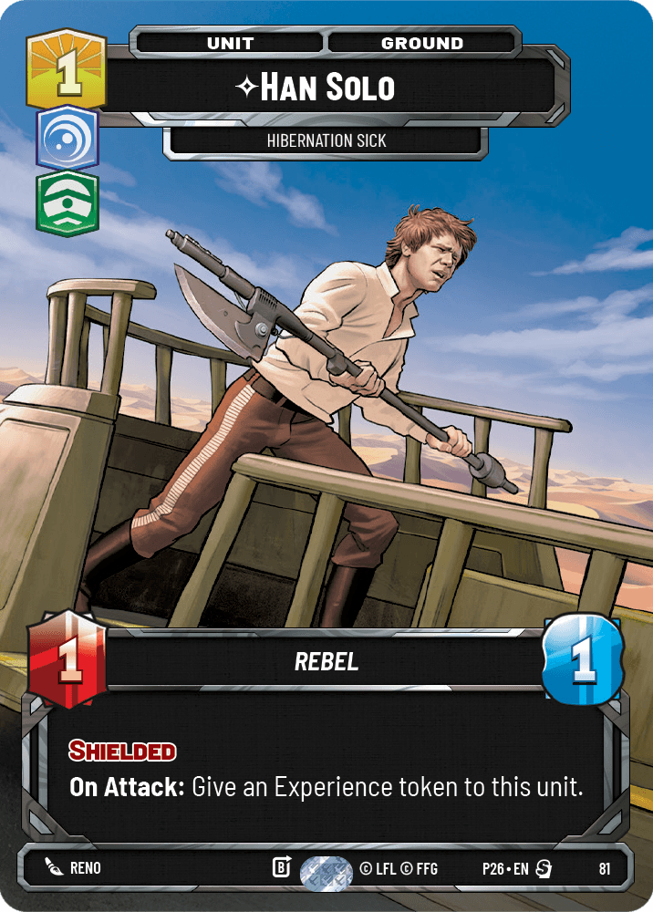 ⟡ Han Solo, Hibernation Sick