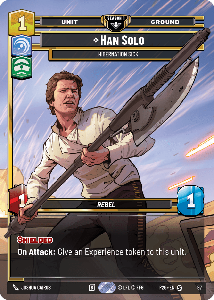 ⟡ Han Solo, Hibernation Sick