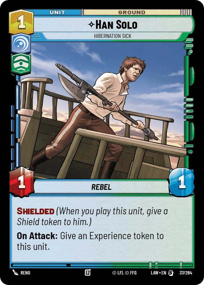 ⟡ Han Solo, Hibernation Sick