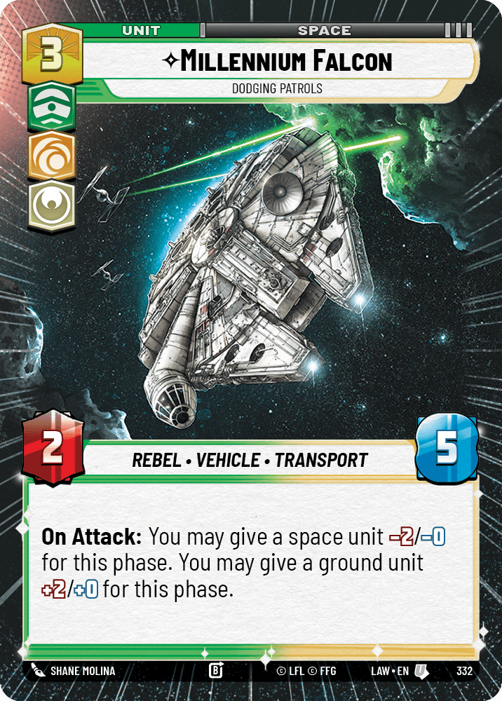 ⟡ Millennium Falcon, Dodging Patrols
