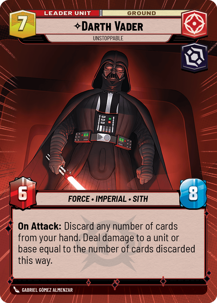 ⟡ Darth Vader, Unstoppable (back)