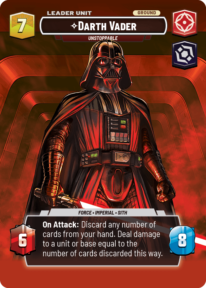 ⟡ Darth Vader, Unstoppable (back)