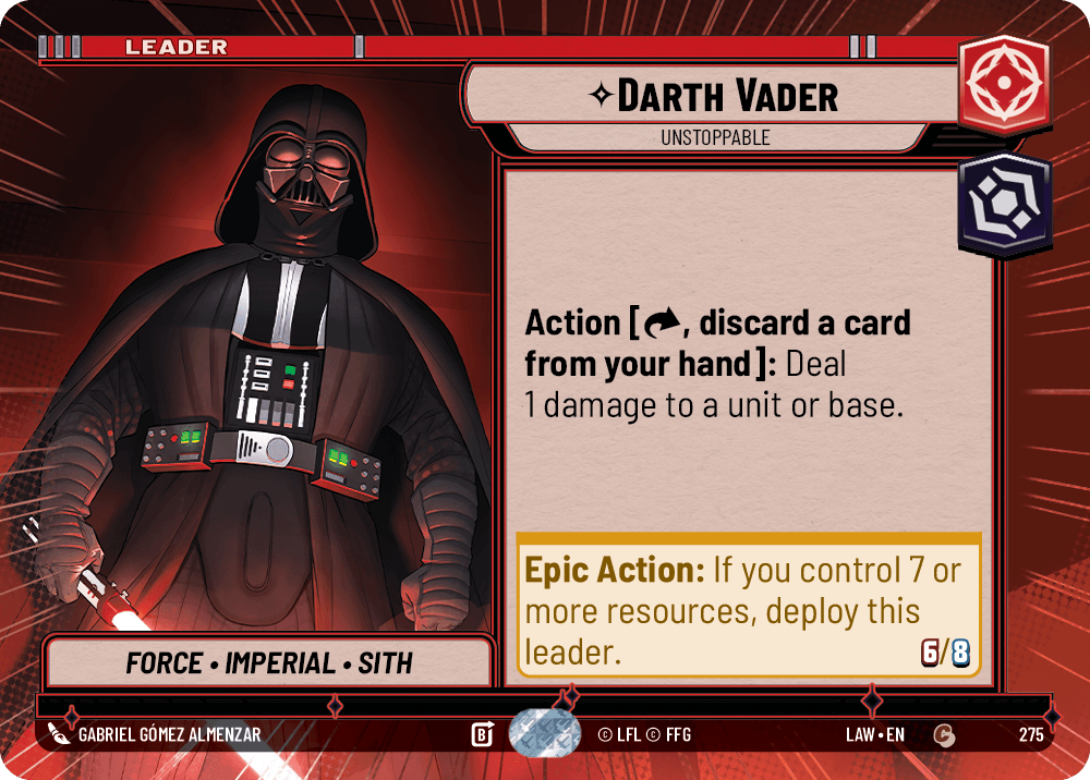 ⟡ Darth Vader, Unstoppable