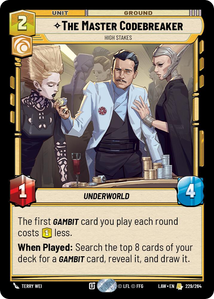 ⟡ The Master Codebreaker, High Stakes