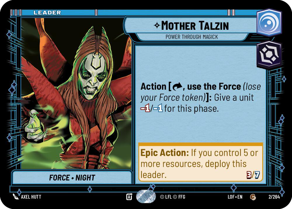 ⟡ Mother Talzin, Power Through Magick