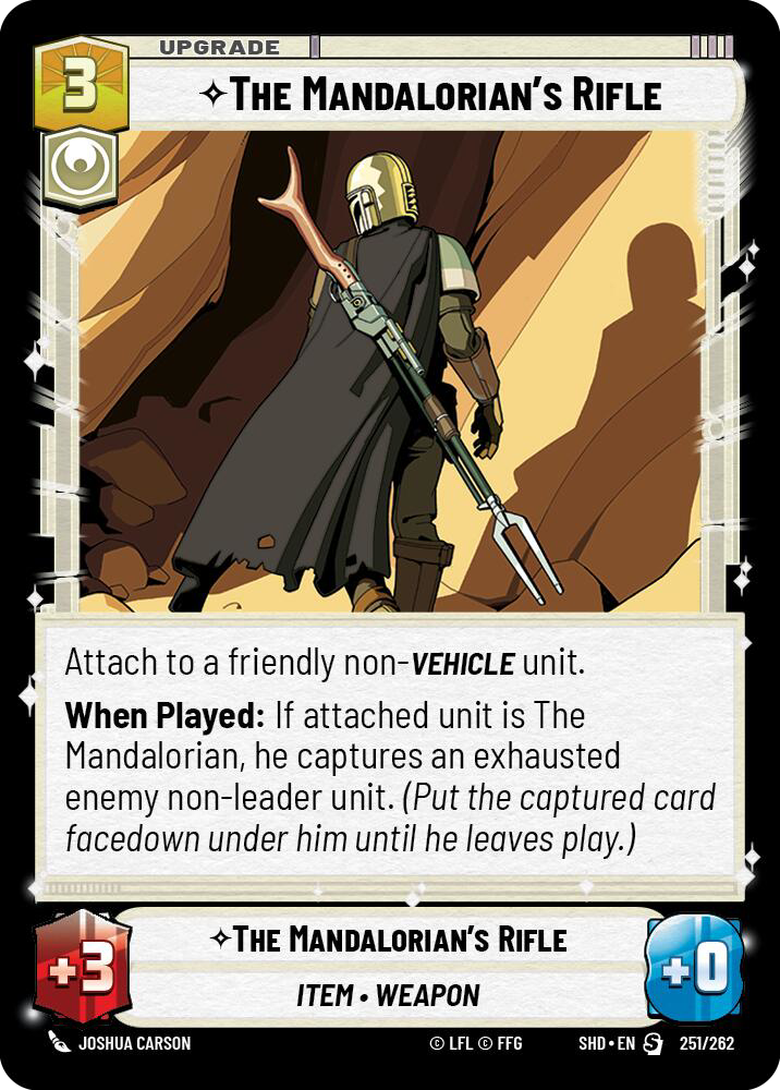 ⟡ The Mandalorian's Rifle