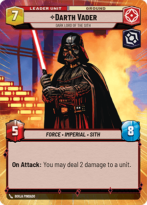 ⟡ Darth Vader, Dark Lord of the Sith (back)