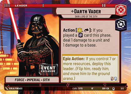 ⟡ Darth Vader, Dark Lord of the Sith