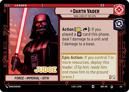 ⟡ Darth Vader, Dark Lord of the Sith