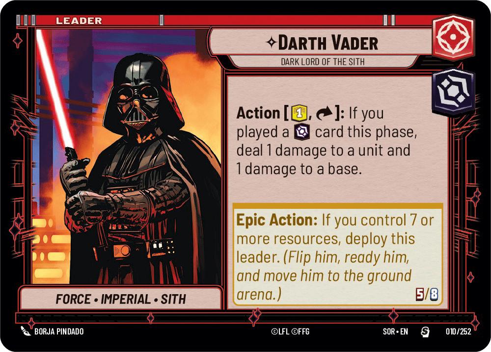 ⟡ Darth Vader, Dark Lord of the Sith