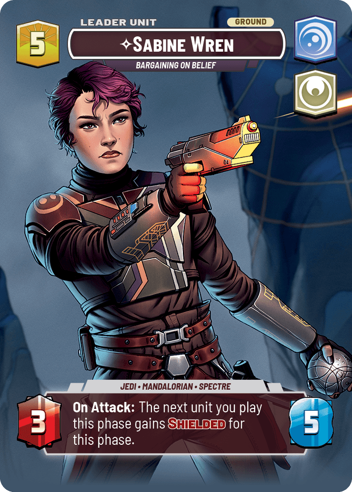 ⟡ Sabine Wren, Bargaining on Belief (back)