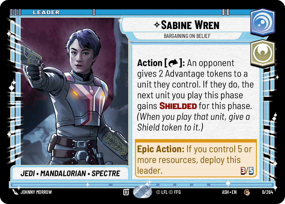 ⟡ Sabine Wren, Bargaining on Belief
